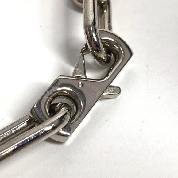 LOUIS VUITTON M80177 Collier Signature Chain Accessories Necklace - Picture 8 of 11